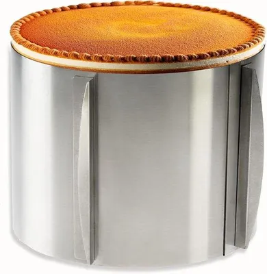 Produktbild von Famanu Tortenring verstellbar - Edelstahl - 15 cm hoch