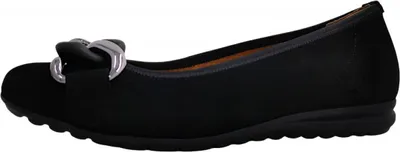 Image de Gabor Comfort Femmes Chaussures Ballerines Noir Loisir, Taille:EUR 41 | UK 7