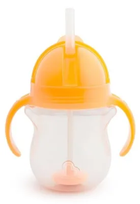 Immagine prodotto di Tazza antiversamento Munchkin con cannuccia, 207 ml, arancione