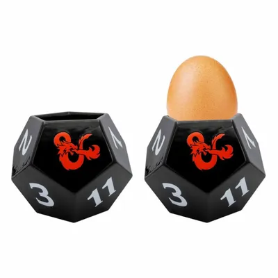 Image de Kubek na jajko Dungeons & Dragons z solniczką w formie kostek do gry