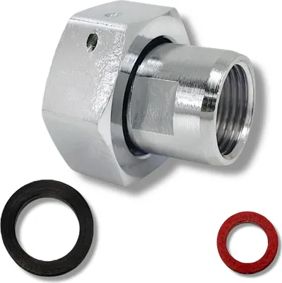 Produktbild von Anschlussverschraubung Wasserzähler Eckventil Waschtischzähler IG 3/8" x IG 3/4"