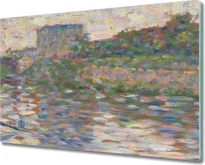 Produktbild von Coloray Hackbrett Küchenbrett Kochplattenabdeckung Schneidebrett Herdabdeckplatte 80x52 cm - Wasser Natur