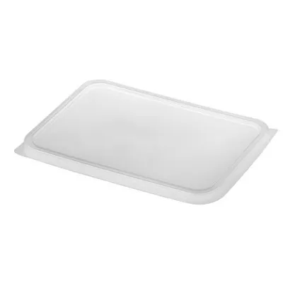 Produktbild von Deckel für Verpackungsbecher, PP 0,7 cm x 18,6 cm x 13,3 cm transparent