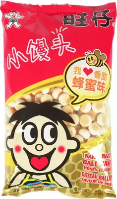 Produktbild von Want Want Ball Cake Honey Flavor 210g