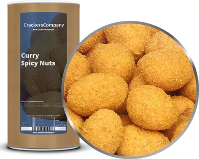 Produktbild von CURRY SPICY NUTS Membrandose groß 600g