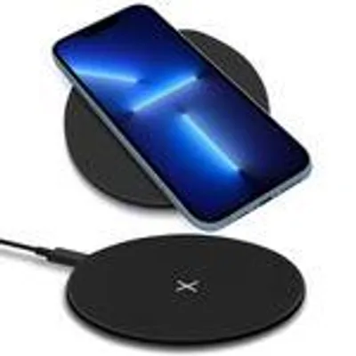 Produktbild von Qi Wireless Charger 15W für Apple iPhone 16 15 Pro Max Plus Induktive Ladegerät