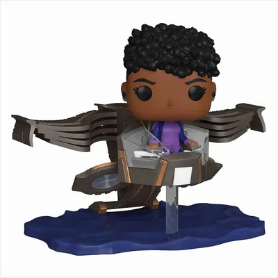 Produktbild von Black Panther Wakanda Forever - Shuri in Sunbird 110 - Funko Pop! Rides Vinyl Figur