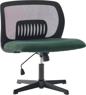Produktbild von AIORBER Bürostuhl ohne Armlehnen, breiter Sitz, höhenverstellbar, Wippfunktion, 360° drehbar, ergonomischer Lesesessel, mehrere Farben