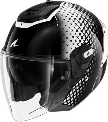 Produktbild von Shark Rs Jet Stride Jethelm Schwarz M Schwarz M