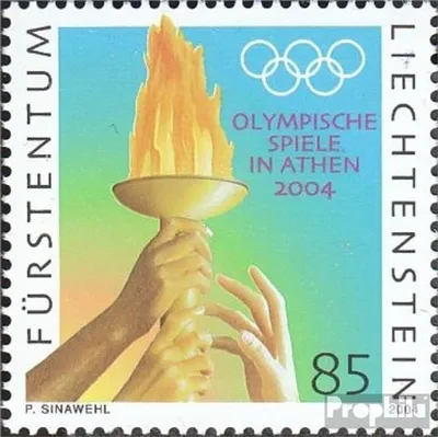 Produktbild von Briefmarken Liechtenstein 2004 Mi 1347 (kompl.Ausg.) gestempelt Sommerspiele