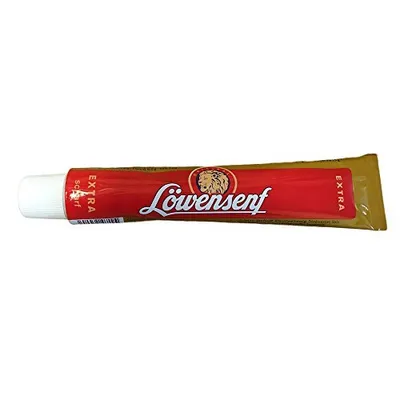 Obrázek produktu pro Löwensen hořčice extra ostrá kořenící směs bez konzervačních látek 100ml