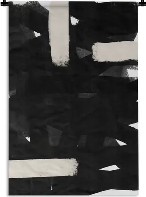 Produktbild von MuchoWow® Wandteppich Wandbehang Abstrakt - Pastell - Minimalismus 120x180 cm Tapisserie Dekoration Wandtuch - Schlafzimmer - Dekorationen für das Haus