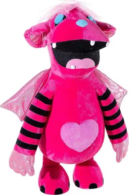 Productafbeelding van Pluche Knuffel Monster, Zacht Gevuld Knuffeldier