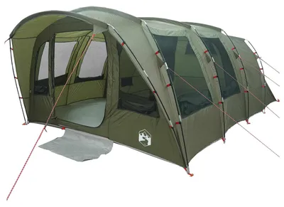 Obrázok produktu pre vidaXL Tunelový stan, olivovo zelený, 427 x 315 x 178 cm, polyester a oceľ