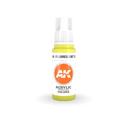Produktbild von AK Interactive S.L. AK-11049 Fluorescent Yellow (3rd Generation)