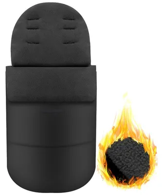 Produktbild von Kinderwagen Fußsack, Winter Warmer Schlafsack, Universal Wasserdichter Winddichter Dicker Fußsack, für Kinderwagen