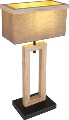 Produktbild von Globo Lighting Tischleuchte Metall schwarz matt, 1x E27 LED