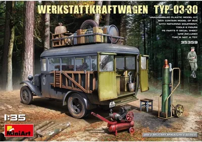 Produktbild von MiniArt 1:35 Dt. Werkstattkraftwag. Typ-03-30(1)