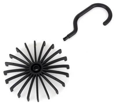 Produktbild von Verstellbarer, drehbarer Krawattenhalter, 20 Haken, Halsgürtel, Schalhalter, Organizer