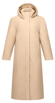 Imagen del producto de Chaqueta aislante para mujer "Janna", de corte largo, impermeable, modelo RG13223 (talla 46 DE), color amarillo "Gerstenkorn"