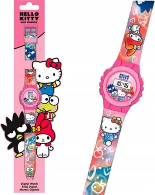 Obrázok produktu pre Kids Euroswan Digitálne hodinky - Hello Kitty