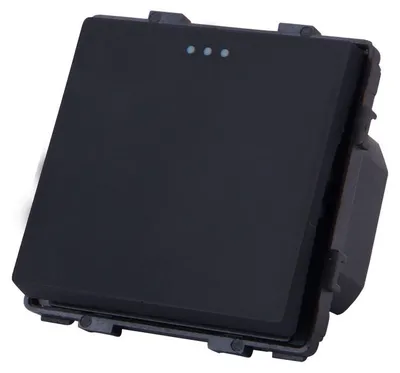Produktbild von B-line Einzelner Schalter Schwarz X1 Deluxe Rahmen