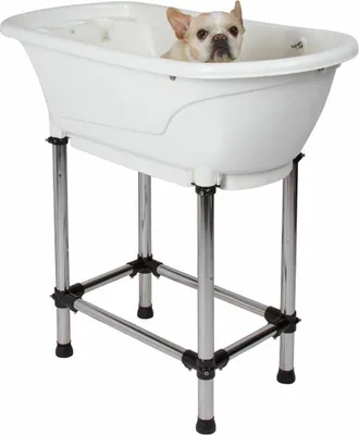 Produktbild von Mini-Hundebadewanne – Kunststoff – Weiß