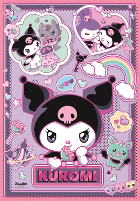 Produktbild von Clementoni Puzzle Kuromi 1000 Teile Anime Erwachsene