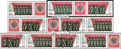 Produktbild von Briefmarken DDR 1978 Mi WZd388-WZd393 (kompl.Ausg.) postfrisch Kampfgruppen