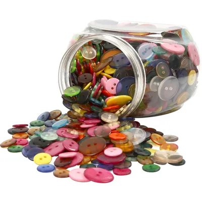 Zdjęcie produktu dla Creativ Company 40381, Plastik, Wielobarwny, Okrągły, 800 szt.