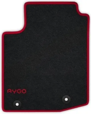 Produktbild von TOYOTA Aygo Original Velours-Fußmatten-Set PZ410-90355-FR OE