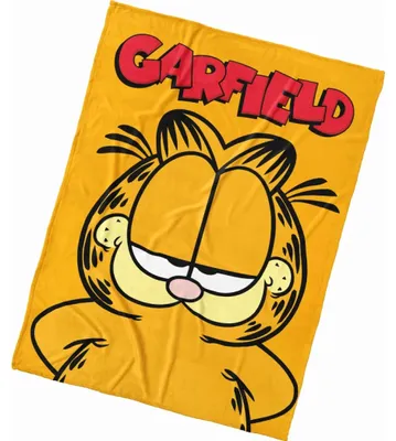 Imagen del producto de Manta para niños, diseño de Garfield, 130x170 cm