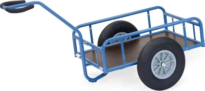 Produktbild von Fetra Handwagen mit Geländer und Polyurethanbereifung 845x545mm