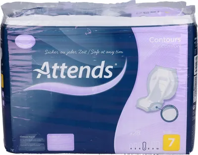 Produktbild von Attends Contours Air Comfort 7 Neu Vorlage, 28 St
