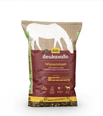 Produktbild von DEUKA Wiesenmash Pferdefutter getreidefrei melassefrei zucker- & proteinarm 10 kg