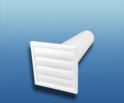 Produktbild von Einbau-Set für Kleinraumventilatoren V2 : Ø 100 weiß System: Ø 100 Farbe: weiß