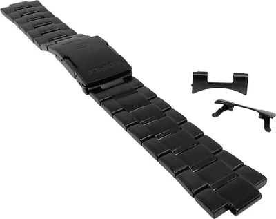 Produktbild von Casio Edifice > Uhrenarmband 22mm Edelstahl schwarz EQB-1000XDC-1AER