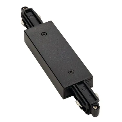 Produktbild von SLV Längsverbinder 1PH-Schiene 143100 elektrisch m.Einspeisemöglichk., Schwarz