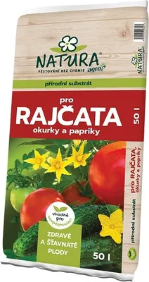 Obrázek produktu pro AGRO CS a.s. Substrát pro rajčata, okurky a papriky 50 l