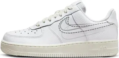 Produktbild von Nike Air Force 1 07 White Multi Swoosh Sneaker Damen Herren (FV0951-100) NEU – 44,5