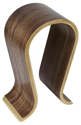 Produktbild von Holz Kopfhörerständer - Kopfhörerhalter - Einzigartiges und stilvolles Design - 25 cm hoch - Geeignet für verschiedene Marken - Perfekt für t...