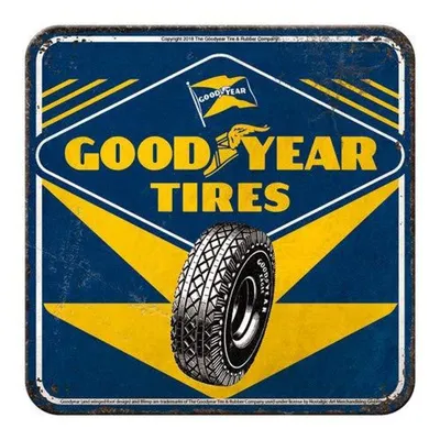 Immagine prodotto di Nostalgic-Art - Sottobicchieri - Goodyear - Pneumatici