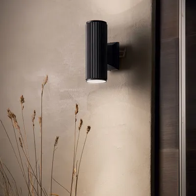 Produktbild von Ideal Lux Wandleuchte Base Ap2 Schwarz
