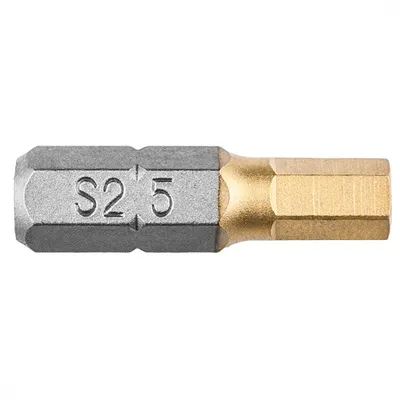 Obrázek produktu pro 2 ks. Bity 1/4" HEX 5,0 x 25 mm