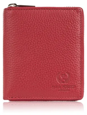 Produktbild von Damen Leder Portemonnaie tiefrot RFID Paolo Peruzzi T-139-RD