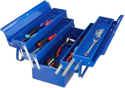 Immagine prodotto di Cassetta degli attrezzi vuota blu