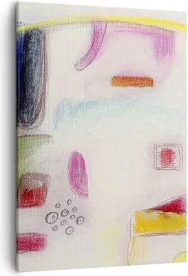 Produktbild von Bild auf Leinwand - Leinwandbild - Einteilig - Abstraktion modern - 50x70cm - Wand Bild - Wanddeko - Wandbilder - Leinwanddruck - Wanddekoration - Leinwand bilder - Wandbild - PA50x70-3716