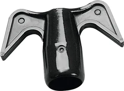 Produktbild von Nuova Rade Doppelt Gewindeter Haken Schwarz Schwarz One Size