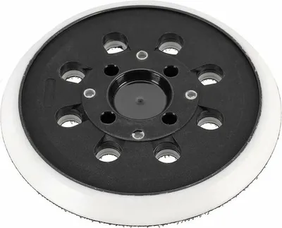 Obrázek produktu pro 125mm samoupínací brusný talíř kompatibilní s excentrickou bruskou Bosch PEX 300 AE 400 AE 4000 AE 125 mm od značky Poweka