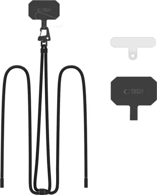 Produktbild von Tech-Protect C5S Rope Crossbody Strap Schwarz